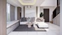 make design and renders of living room, kitchen, bedroom, bathroom, apartments