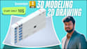 do autodesk inventor 3d models and fabrication drawings