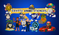 design crypto anime stickers for telegram community