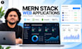 build a react website or mern stack app with admin panel