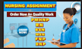 do quality nursing rn, bsn, msn, pmhnp, dnp tasks