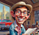 draw a digital caricature from your photo