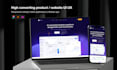 do responsive landing page UI UX design in figma