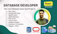design efficient databases and write optimized sql queries