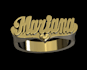 design a custom name ring in 2 hours with 3d