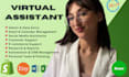 be your virtual assistant for admin support tasks, web research