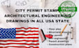 draw, review, stamp architectural drawing, engineering permit drawing floor plan