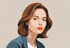 draw flat minimalist vector portrait from your photo