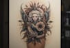 draw minimalist full sleeve tattoo design