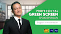 be your professional green screen video spokesperson in indonesian or english