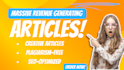 do creative SEO article writing and blog writing