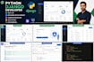develop django rest API, backend and admin dashboard for your web app