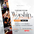 create an outstanding church event flyer design in 6 hours