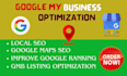 do gmb optimization to rank higher on google maps and boost local seo