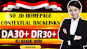 provide high da DR indonesian contextual dofollow  backlinks
