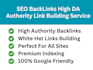 build high authority SEO backlinks