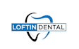 create modern super dentist logo with text with any file