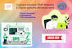 develop custom laravel and php website and clone website