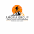 do a training mountain climbing business consulting logo