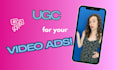create your friendly ugc selfie video ad
