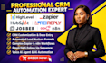 setup hubspot crm automation gohighlevel jobber rei reply n8n zapier integration