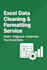 manual data entry, data collection, and PDF to excel