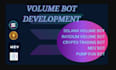solana volume bot, raydium bot, dexscreener bot, arbitrage bot, volume base bot