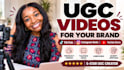 create female ugc videos for tiktok, instagram, or facebook
