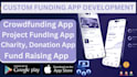 develop crowdfunding app, charities app, grant app, fundraising app, donor app