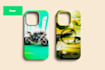 create realistic phone back cover mockups for mobiles