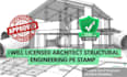 licensed architect structural engineering pe stamp in nebraska nevada