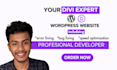 do a wordpress website with the divi website builder