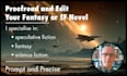 edit your fantasy or science fiction story or ttrpg