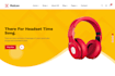 design headphone store electronics website roblox accessories gadgets shopify