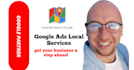 help you with google local service ads