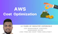 assist in AWS azure g suite cost optimization