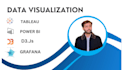do data visualization using tableau  grafana d3 js and  power bi
