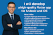 develop high quality flutter app for android and ios