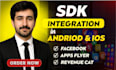 do facebook sdk, appsflyer and revenuecat integration