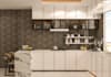 create stunning 3d kitchen, dining interior design, and realistic visualization
