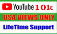 do 5000 organic youtube video views from usa