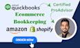 do ecommerce bookkeeping in quickbooks