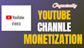 do organic youtube channel promotion for monetization