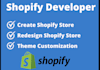 do shopify store design, shopify ecommerce website development, and dropshipping