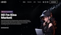 build modern and responsive websites using HTML, CSS, react, and next js