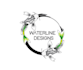 make looks nice high definition waterline logo designs