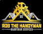 make outstanding roofing, handyman, home repair logo