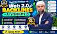 do manual web 2 0 backlinks with unique content off page SEO