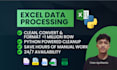 convert dat or txt data to CSV, xlsx