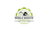 design unique mobile service technician logo